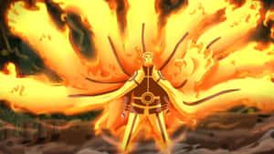 Blazing Naruto Nine Tails Wallpaper