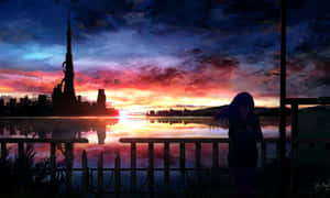 Blazing White And Blue Wallpaper