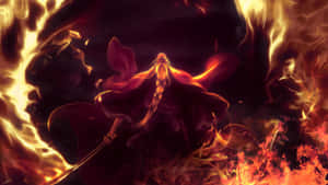 Bleach Blazing Genryusai Pc Wallpaper