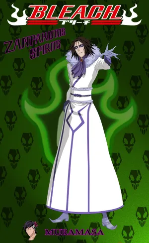 Bleach's Muramasa Displaying His Powerful Blade Wallpaper