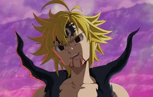 Bleeding Meliodas Seven Deadly Sins 4k Wallpaper