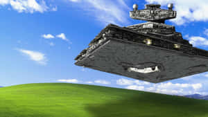 Bliss Meets Star Destroyer Wallpaper