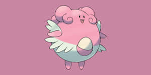 Blissey On Tip-toes Wallpaper