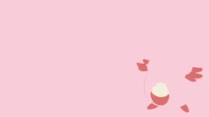Blissey Pre-evolution Minimalist Wallpaper