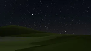 Blissful Night Sky Wallpaper