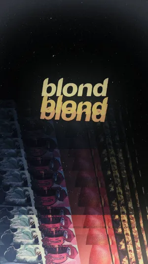 Blond Blend Frank Ocean Aesthetic Wallpaper