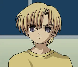 Blonde Anime Character Yellow Shirt Wallpaper