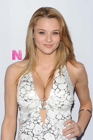 Blonde Celebrityat Event Wallpaper