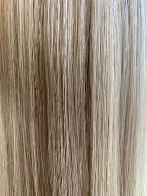 Blonde Textured Hair Closeup Wallpaper