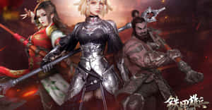 Blood Of Steel - Engage In Epic Battles Wallpaper