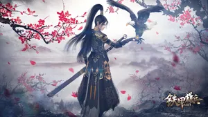 Blood Of Steel Epic Battle Scene Wallpaper Wallpaper