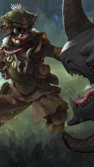 Bloodhound Hunting Apex Legends Phone Wallpaper