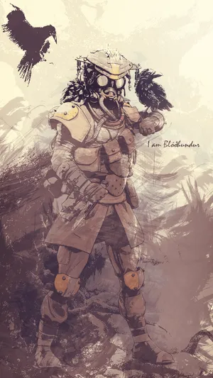 Bloodhound Tracker Apex Legends Phone Wallpaper