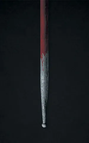 Bloodstained Drumstick Dark Background Wallpaper