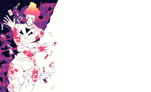 Bloody Hisoka Morow Digital Art Wallpaper