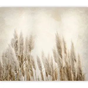 Blowing In The Wind - Pampas Grass Wallpaper