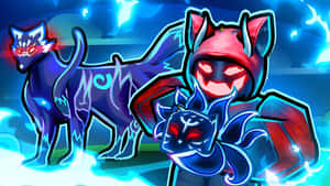 Blox Fruits Inu Inuno Mi Model Kyubi Transformation Wallpaper