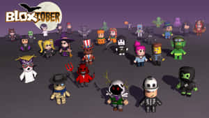 Bloxtober Halloween Celebration Roblox Wallpaper