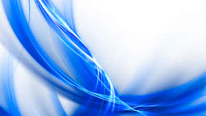 Blue Abstract Background With A White Background Wallpaper