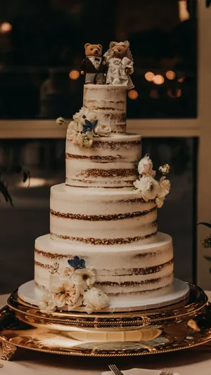 Blue Abstract Cityscape Wallpaper