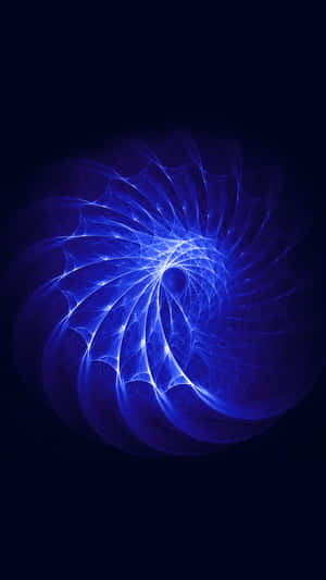 Blue_ Abstract_ Fractal_ Art Wallpaper