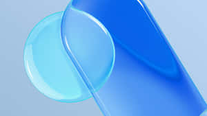 Blue_ Abstract_ Gradient_ Design Wallpaper