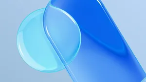 Blue_ Abstract_ Gradient_ Design Wallpaper