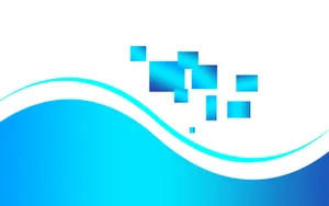 Blue_ Abstract_ Wave_ Design Wallpaper