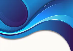 Blue Abstract Wave Design Wallpaper