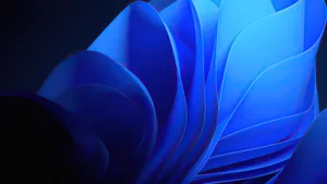 Blue_ Abstract_ Waves_ Background Wallpaper