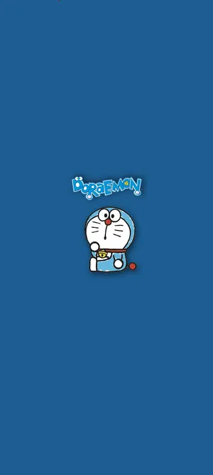 Blue Aesthetic Doraemon Wallpaper Wallpaper