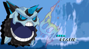 Blue Aesthetic Mega Glalie Desktop Wallpaper