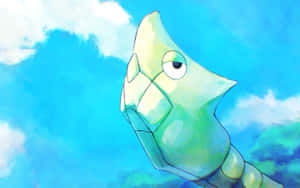 Blue Aesthetic Metapod Wallpaper