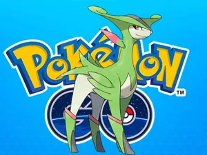 Blue Aesthetic Pokemon Go Virizion Wallpaper