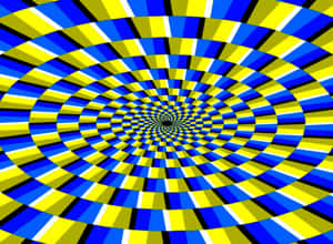 Blue And Green Boxes Cool Optical Illusions Wallpaper