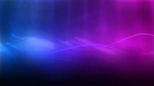 Blue And Pink Aesthetic Neon With Waves Wallpaper