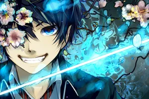 Blue Anime Ao No Exorcist Wallpaper
