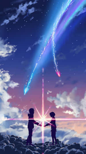 Blue Anime Kimi No Nawa Wallpaper