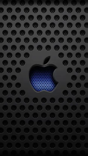 Blue Apple Logo Iphone 6s Plus Wallpaper