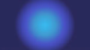 Blue Aura Energy Field Wallpaper