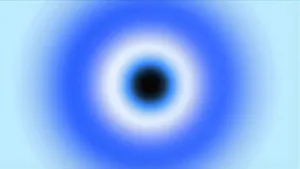 Blue Aura Energy Field Wallpaper