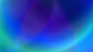 Blue Aura Energy Flow Wallpaper