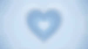 Blue Aura Heart Energy Wallpaper