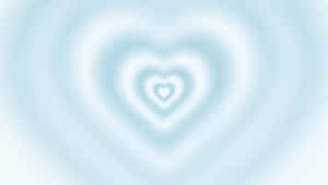 Blue Aura Heart Energy Wallpaper
