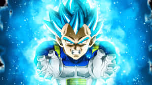 Blue Aura Power Surge Wallpaper