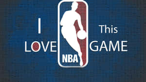 Blue Basketball Nba Love Poster Wallpaper