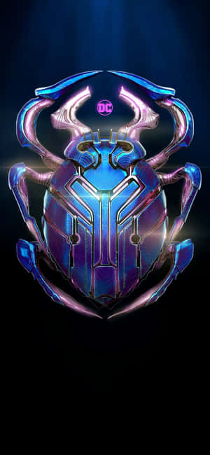 Blue Beetle Movie Teaser Art Wallpaper