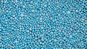 Blue Bubble Texture Pattern Wallpaper