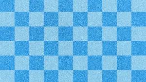 Blue Checkerboard Pattern Texture Wallpaper