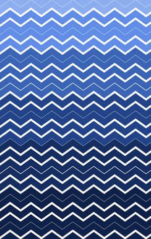 Blue Chevron Pattern Background Wallpaper